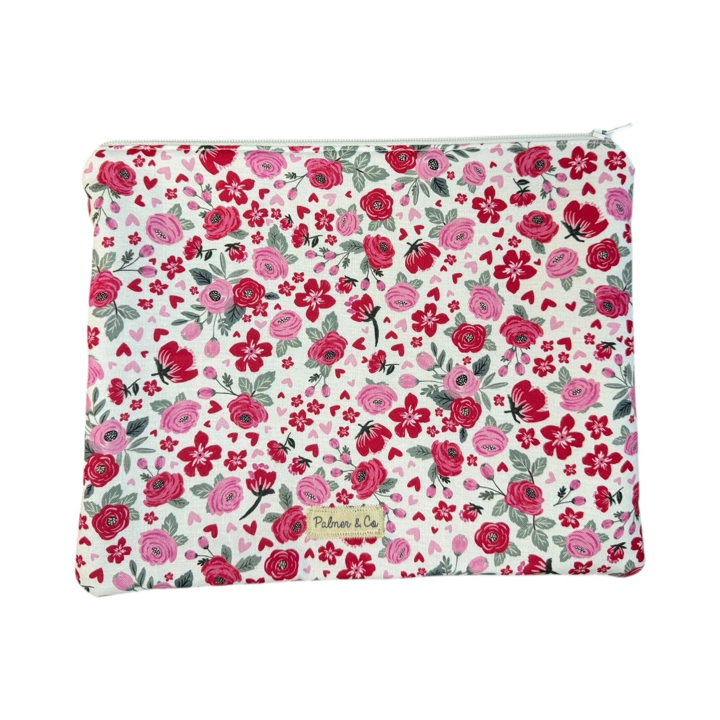 Valentines Day Large Flat Zippy